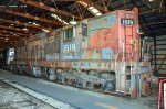 Southern Pacific SD-7 Diesel Locomotive